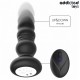 ADDICTED TOYS PLUG ANAL VIBRADOR THRUSTING Y LUZ LED CONTROL REMOTO