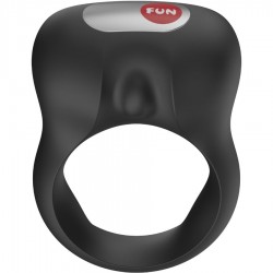 FUN FACTORY STEADY ANILLO VIBRADOR PENE NEGRO