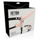 FETISH SUBMISSIVE HARNESS DOBLE PENETRACIaN VIBRADOR FLESH UP