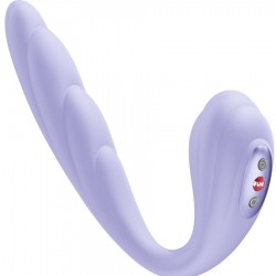 FUN FACTORY VIVACE DOBLE VIBRADOR INSERTABLE AIR PULSE VIOLETA
