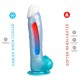 SILEXD ANGEL DILDO FANTASY SILICONA LIQUIDA TERMOREACTIVO AZUL CELESTE 203 CM