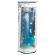 SILEXD ANGEL DILDO FANTASY SILICONA LIQUIDA TERMOREACTIVO AZUL CELESTE 203 CM