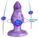 SILEXD QUEEN PLUG ANAL FANTASY SILICONA LIQUIDA TERMOREACTIVO LILA 92 CM