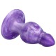 SILEXD QUEEN PLUG ANAL FANTASY SILICONA LIQUIDA TERMOREACTIVO LILA 92 CM