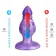 SILEXD QUEEN PLUG ANAL FANTASY SILICONA LIQUIDA TERMOREACTIVO LILA 92 CM