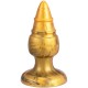 SILEXD GOLDY PLUG ANAL FANTASY SILICONA LIQUIDA TERMOREACTIVO ORO 92 CM
