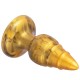 SILEXD GOLDY PLUG ANAL FANTASY SILICONA LIQUIDA TERMOREACTIVO ORO 92 CM