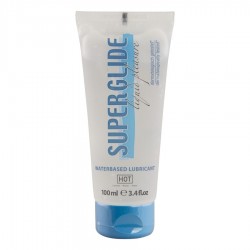 HOT SUPERGLIDE LIQUID PLEASURE LUBRICANTE BASE AGUA 100 ML