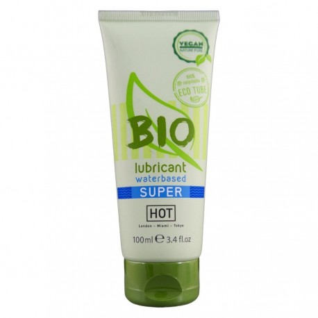 HOT BIO LUBRICANT LUBRICANTE BIO BASE AGUA SUPERGLIDE 100 ML