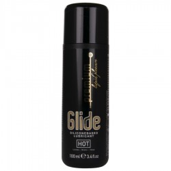 HOT PREMIUM SILICONE GLIDE LUBRICANTE BASE SILICONA 100 ML