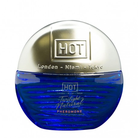 HOT TWILIGHT NATURAL CON FEROMONAS HOMBRE 15 ML