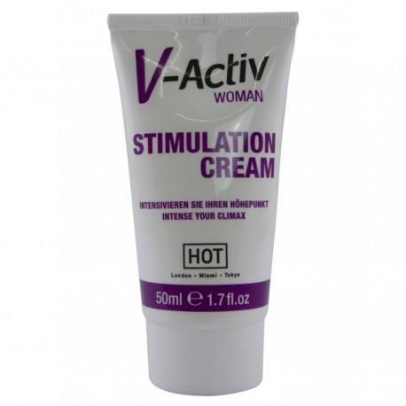 HOT V ACTIV CREMA ESTIMULANTE PARA MUJER 50 ML