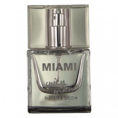 HOT PERFUME CON FEROMONAS MIAMI SPICY HOMBRE 30 ML