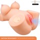 INTENSE DEEP TOUCH VERO TORSO ANO Y VAGINA CON EFECTO SUCCIaN CALOR VIBRACIaN Y VOZ CON CONTROL REMOTO 55 KG