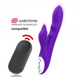 GALATEA GALO VIBRADOR LILA MANDO CONTROL REMOTO WATCHME