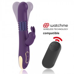 TREASURE - BASTIAN RABBIT UP & DOWN ROTADOR & VIBRADOR + MANDO CONTROL REMOTO WATCHME
