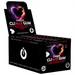 WUG Climax â DISPLAY 12 X 8 UDS | Chicle funcional con Maca, Damiana y Ginseng para potenciar el deseo y la vitalidad Ã­ntima