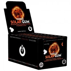 WUG Solar Gum a DISPLAY 12 X 8 UDS El chicle que prepara tu piel para el sol