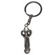 DIABLO PICANTE LLAVERO METAL PENE PLATA