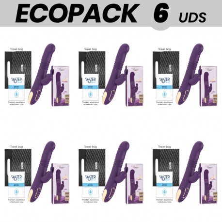 ECOPACK 6 UDS TREASURE BASTIAN RABBIT UP DOWN ROTATOR VIBRATOR COMPATIBLE CON WATCHME WIRELESS TECHNOLOGY