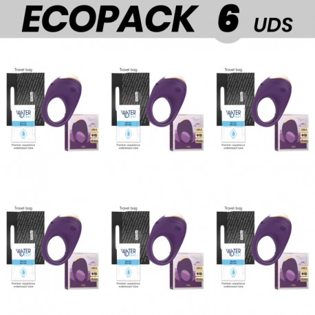 ECOPACK 6 UDS TREASURE ROBIN VIBRATING RING COMPATIBLE CON WATCHME WIRELESS TECHNOLOGY