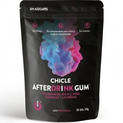 WUG GUM - AFTER DRINK CHICLE RESACA 10 UNIDADES
