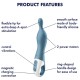 SATISFYER AMAZING 1 VIBRADOR PUNTO A AZUL