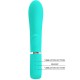 PRETTY LOVE THOMAS VIBRADOR PUNTO G MULTIFUNCIaN VERDE AGUA