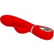 PRETTY LOVE PRESCOTT VIBRADOR PUNTO G MULTIFUNCIaN ROJO