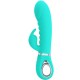 PRETTY LOVE PRESCOTT VIBRADOR PUNTO G MULTIFUNCIaN VERDE AGUA