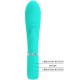 PRETTY LOVE PRESCOTT VIBRADOR PUNTO G MULTIFUNCIaN VERDE AGUA