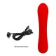 PRETTY LOVE PRESCOTT VIBRADOR RECARGABLE ROJO