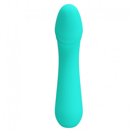 PRETTY LOVE CETUS VIBRADOR RECARGABLE VERDE AGUA