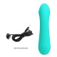 PRETTY LOVE CETUS VIBRADOR RECARGABLE VERDE AGUA