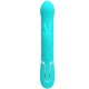 PRETTY LOVE VIBRADOR COALE RABBIT PERLAS VERDE AGUA