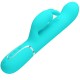 PRETTY LOVE VIBRADOR COALE RABBIT PERLAS VERDE AGUA