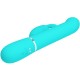 PRETTY LOVE VIBRADOR COALE RABBIT PERLAS VERDE AGUA