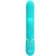 PRETTY LOVE PERLITA VIBRADOR PUNTO G 3 EN 1 MULTIFUNCIaN VERDE AGUA