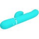 PRETTY LOVE PERLITA VIBRADOR PUNTO G 3 EN 1 MULTIFUNCIaN VERDE AGUA