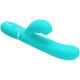 PRETTY LOVE PERLITA VIBRADOR PUNTO G 3 EN 1 MULTIFUNCIaN VERDE AGUA