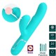 PRETTY LOVE PERLITA VIBRADOR PUNTO G 3 EN 1 MULTIFUNCIaN VERDE AGUA
