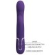 PRETTY LOVE ZALIN VIBRADOR RABBIT PERLAS 4 EN 1 MORADO