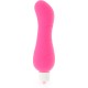 DOLCE VITA G SPOT VIBRADOR SILICONA ROSA