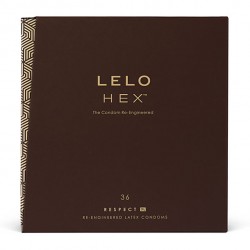 LELO HEX PRESERVATIVO RESPECT XL 36 PACK
