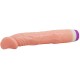 BAILE VIBRADOR REALaSTICO NATURAL 22 CM
