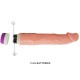 BAILE VIBRADOR REALaSTICO NATURAL 22 CM
