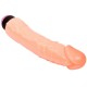 BAILE VIBRADOR REALISTICO FLEXIBLE NATURAL 24 CM