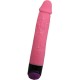 BAILE COLORFUL SEX VIBRADOR REALISTICO ROSA 23 CM