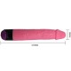 BAILE COLORFUL SEX VIBRADOR REALISTICO ROSA 23 CM