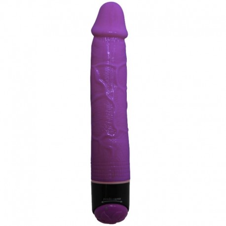 BAILE COLORFUL SEX VIBRADOR REALISTICO LILA 23 CM